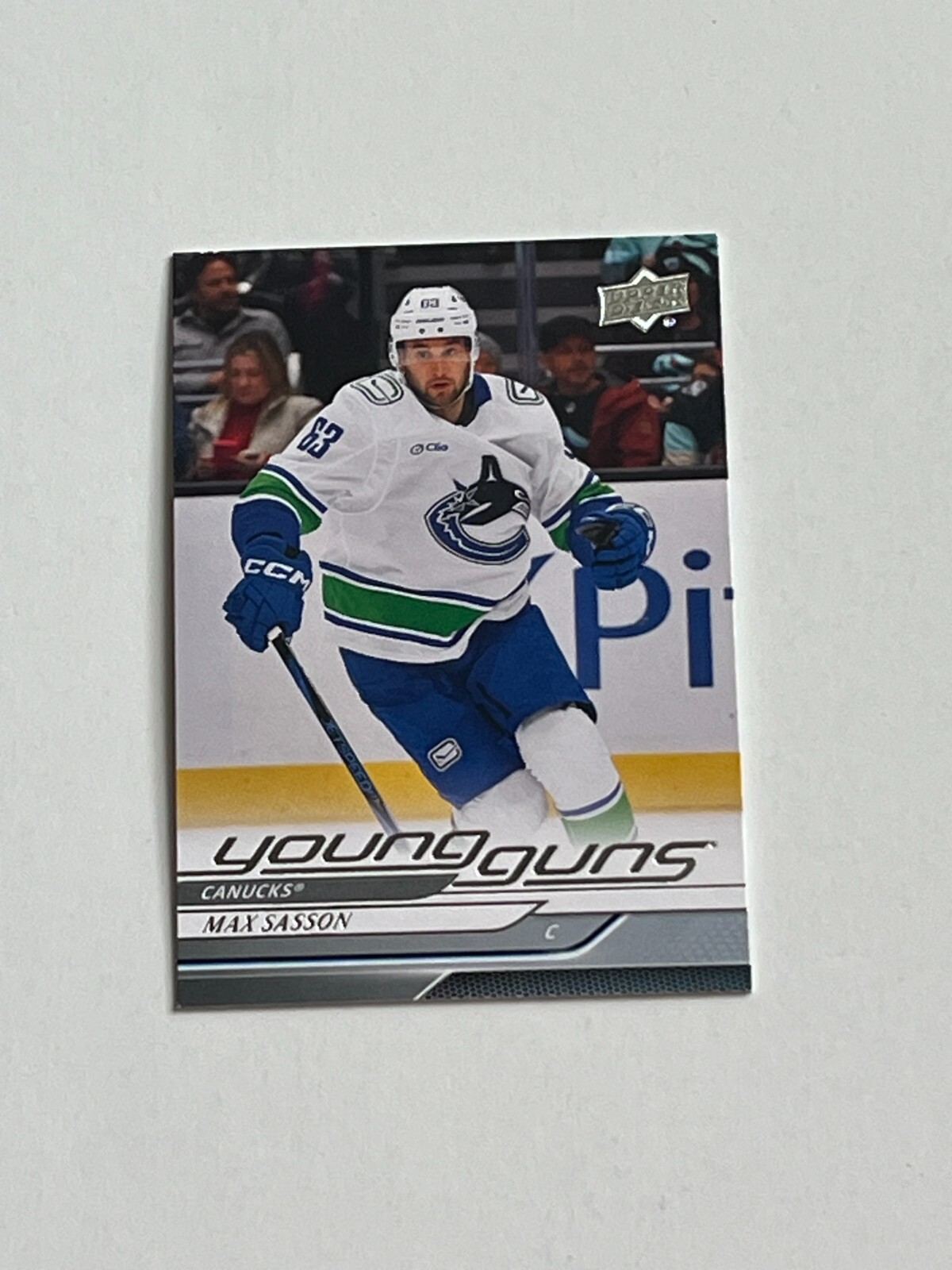 2024-25 UPPER DECK YOUNG GUNS #716 MAX SASSON - VANCOUVER CANUCKS