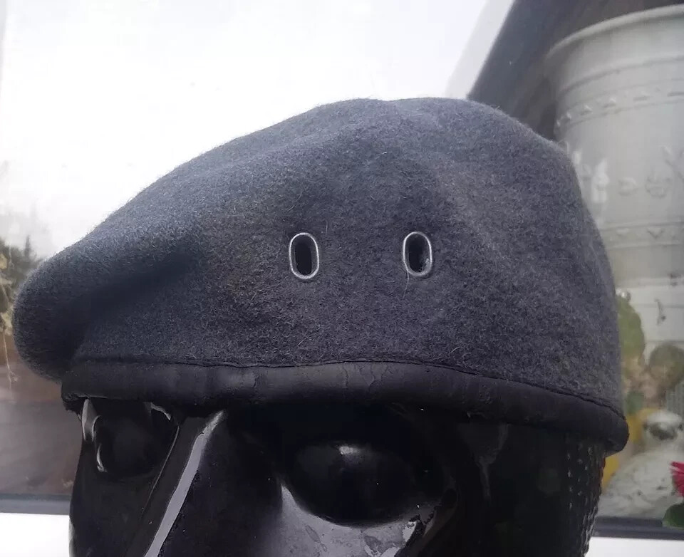 Genuine British Issue Royal Air Force Blue Grey Wool Beret RAF WRAF 54 cm Cadets