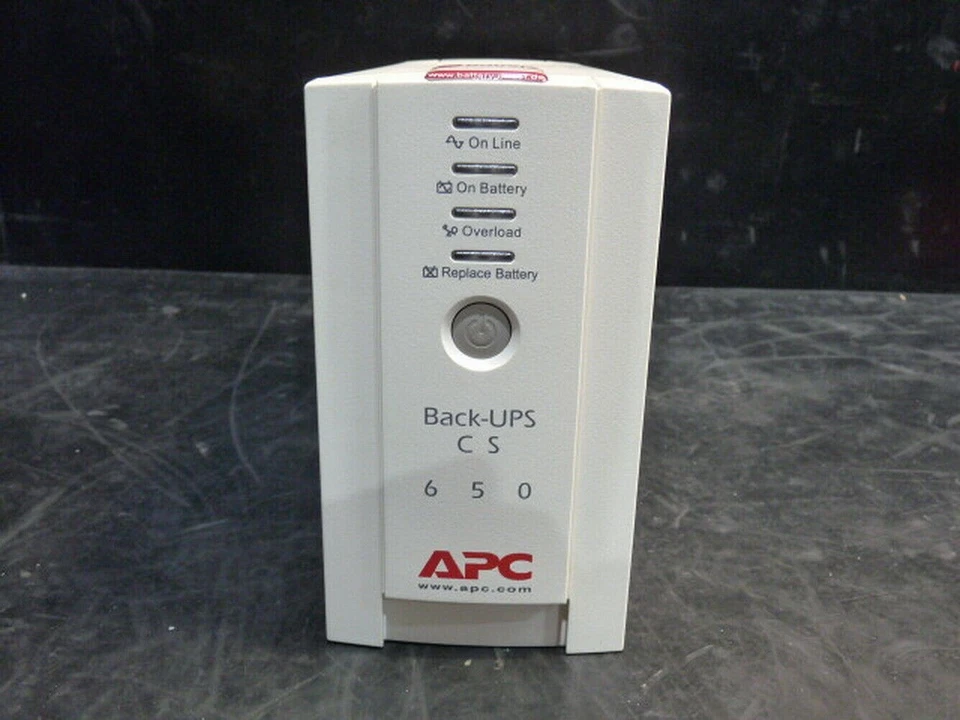 APC Back-UPS CS 650 International Version - UPS - No Battery - AS IS - Image 2 of 4