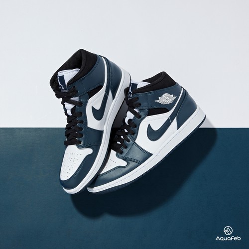 Nike Air Jordan 1 Mid AJ1 Armory Navy 