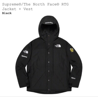 Supreme × The North Face RTG Supreme The North Face RTG Fleece Jacket Black Men's - SS20 - GB
