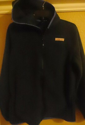 Vineyard Vines Fleece Jacket Hoodie Youth XL 18 Hoodie Blue Purple Trim NWOT