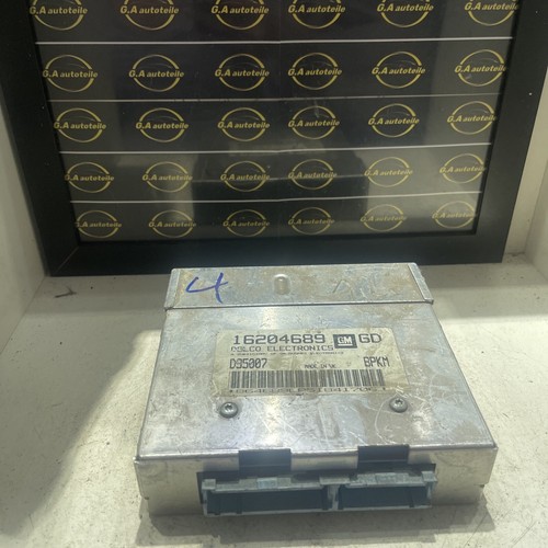 Opel Corsa B 1.2i Motorsteuergerät Steuergerät Delco 16204689 D95007