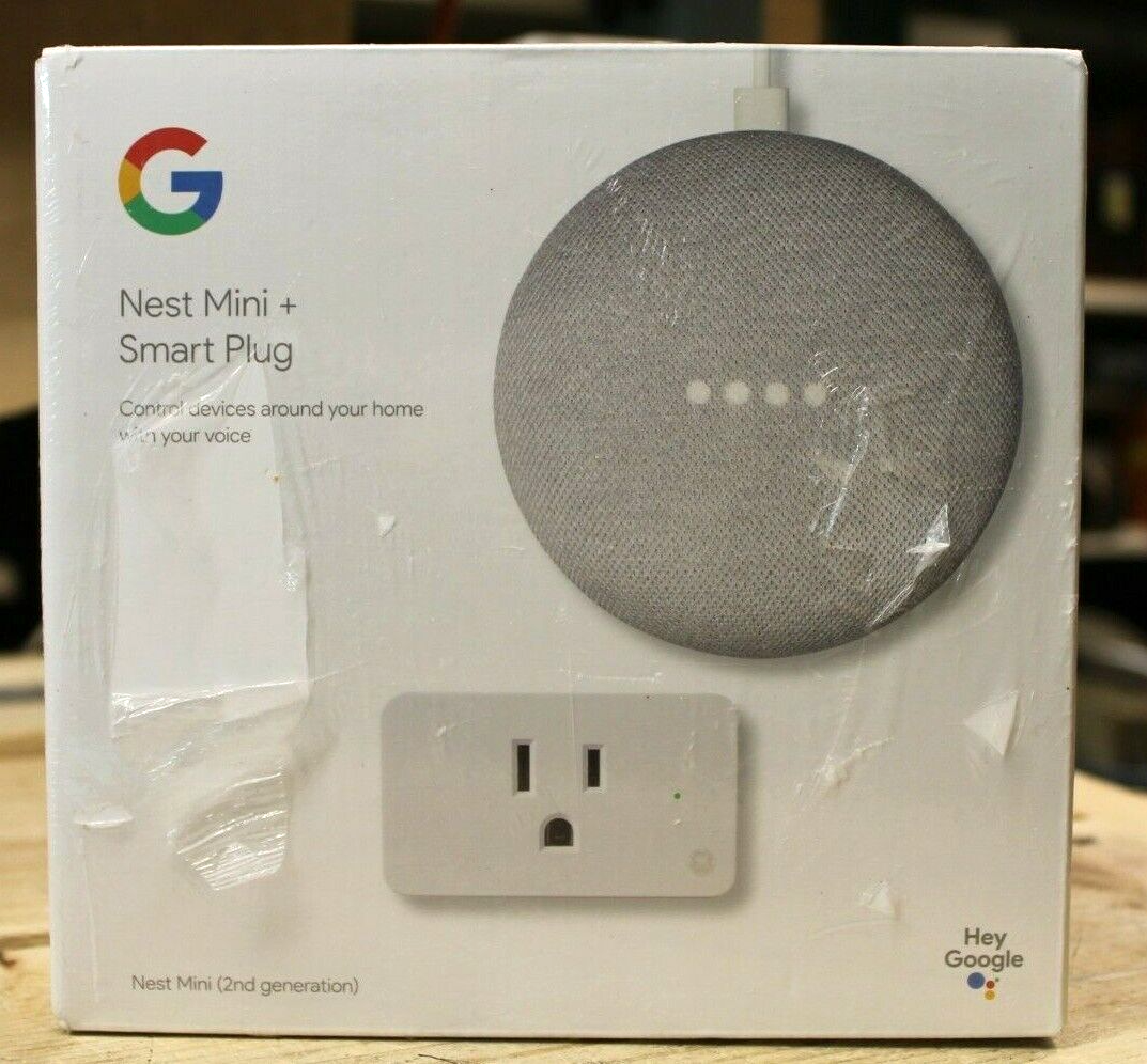 Google  (1個) + Google  Mini (2個) Google Nest Mini (Charcoal, 2nd Generation) GA00781-US B&H Photo