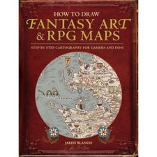 Penguin Publishing Group How to Draw Fantasy Art and RPG Maps Cartography Book