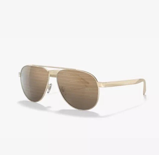 VERSACE Pale Gold Aviators Unisex Sunglasses VE2209 | eBay display picture 3