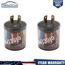 2-Pin Variable Car LED Turn Signal Light Flasher Blinker Relay EF32 20 Amps 12V