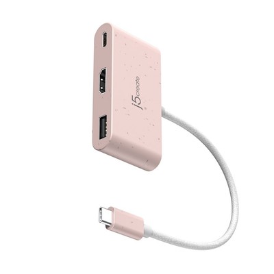 4712795087512 j5create JCA379ER-N Umweltfreundlicher USB-C -zu-HDMI - & USB 