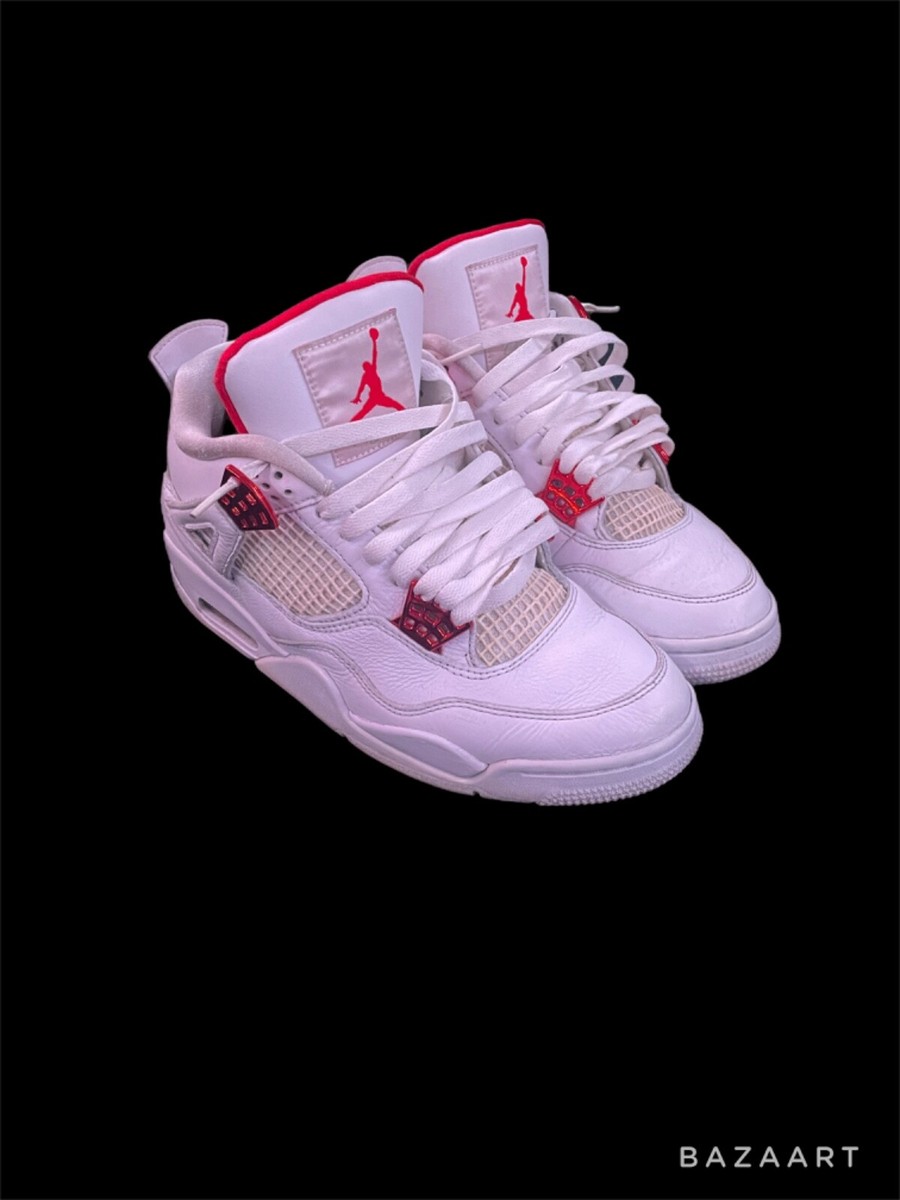 Size 8.5 - Air Jordan 4 Retro Red Metallic 193658231152| eBay Size 8.5 - Air Jordan 4 Retro Red Metallic 193658231152| eBay