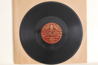 GIUSEPPE DE LUCA Odeon 59072/3 OPERA 78rpm CHE FAITA TU QUI / OCCHI DI FATA