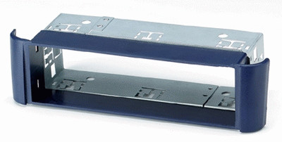 Mascherina Autoradio Smart 450 Blu ISO 1 DIN - Alta Qualità ABS