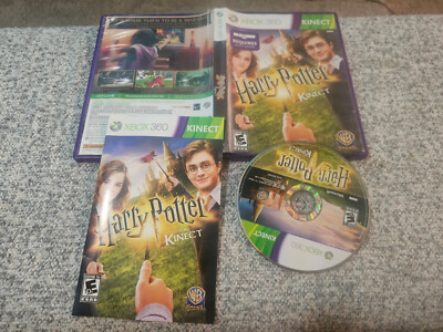 Harry Potter for Kinect (Xbox 360, 2012)  CIB & Tested. scratch free