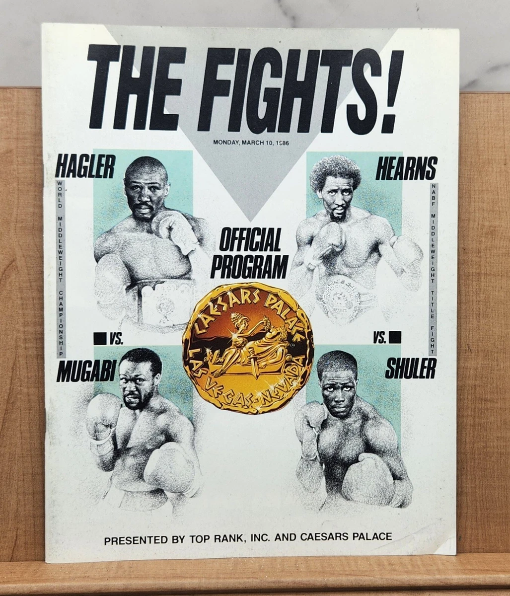 Marvin Hagler Boxing Fan Apparel and Souvenirs for sale | eBay