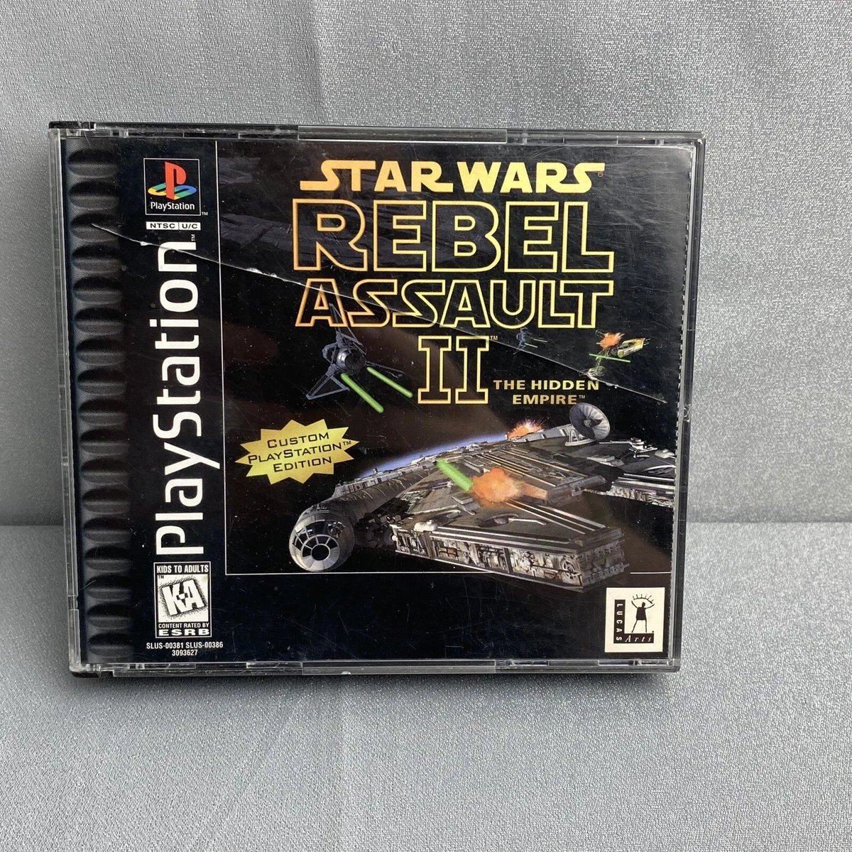 Star wars rebel assault hotsell ii the hidden empire ps1