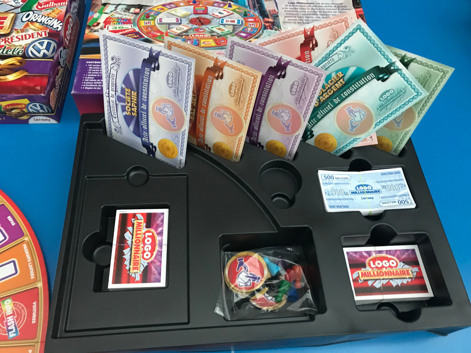 Jeu De Société Le Jeu Du Logo Et Des Marques Lansay - Complet, Livraison Gratuite