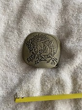 Vintage Belt Buckle Man Woman with Wings
