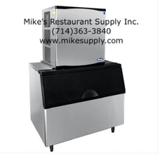 NEW 800 LB Ice Machine & 700 LB Storage Bin Atosa YR800-AP-161 + CYR700P #2939