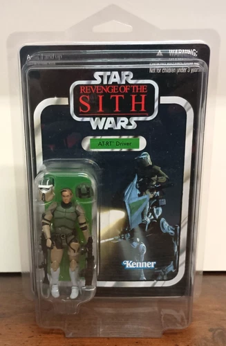 Star Wars Vintage Collection AT-RT Driver VC46 Revenge of Sith Unpunched Sealed!