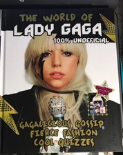 LADY GAGA The World of Lady Gaga Hardcover Book BRAND NEW Free Shipping