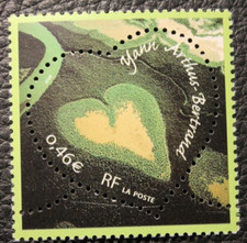 Timbre - FRANCE - Coeur de Yann Arthus Bertrand - 2002 - neuf ** - YT3459