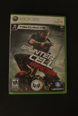 Tom Clancy's Splinter Cell: Conviction (Microsoft Xbox 360, 2010) CIB COMPLETE