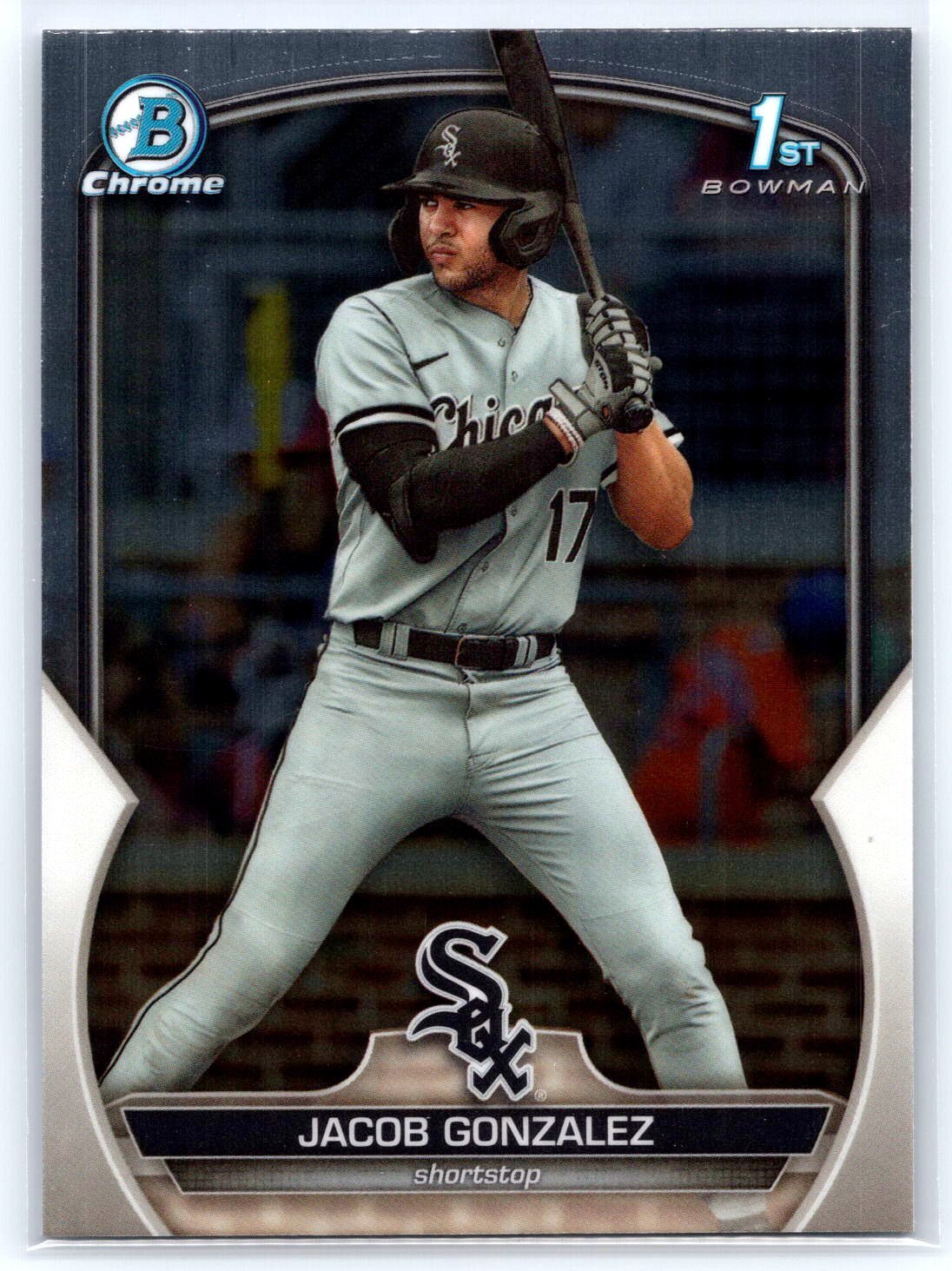 2023 Bowman Chrome Draft #BDC-167 Jacob Gonzalez