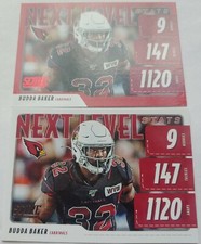 Bubba Baker CARDINALS 2020 SCORE NEXT LEVEL STATS RED FAT RETAIL & Base #NLS-BB