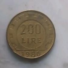Moneta 200 Lire 1980