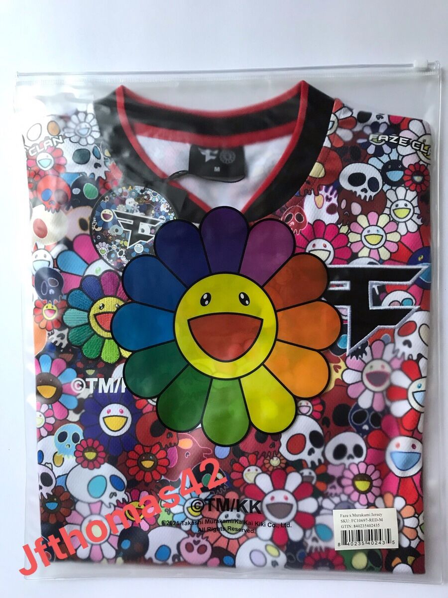 FaZe Clan x Takashi Murakami Jersey Size S Brand New | eBay FaZe Clan x Takashi Murakami Jersey Size S Brand New | eBay