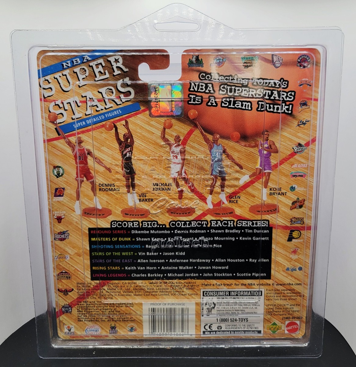 NBA Super Stars Court Collection Michael Jordan Action