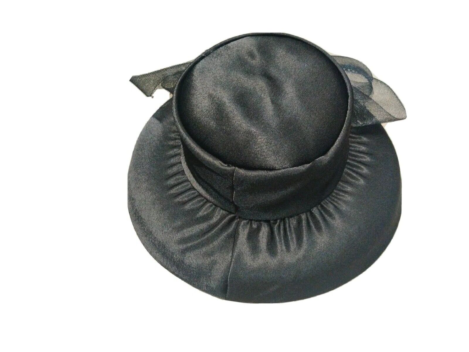 Church Kentucky Derby Tea Party Hat Black Fancy R… - image 5
