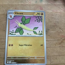 Pokémon Vibrava Regular Common Evolutions EN 052/094 Stage 1 Unlimited 90HP