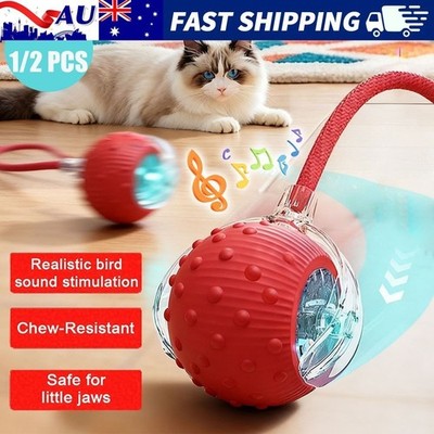 Automatic Rolling Ball Smart Cat Dog Toy Electric Pet Self-moving Game 2026 NEW