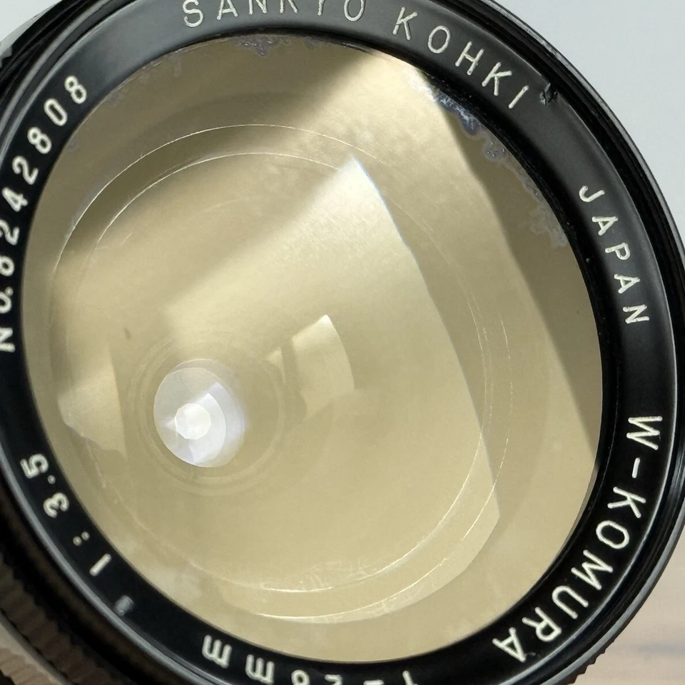 Lente [Exc-] Sankyo Kohki 28 mm f3,5 W-Komura para Pentax M42 Japón G Foto 3 de 4
