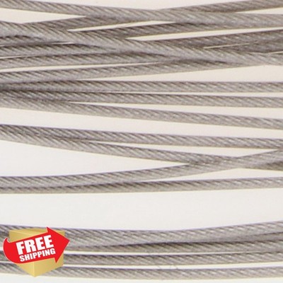 Beadsmith Flex-Rite 49 Strand Beading Wire .012in Clear 10 Ft