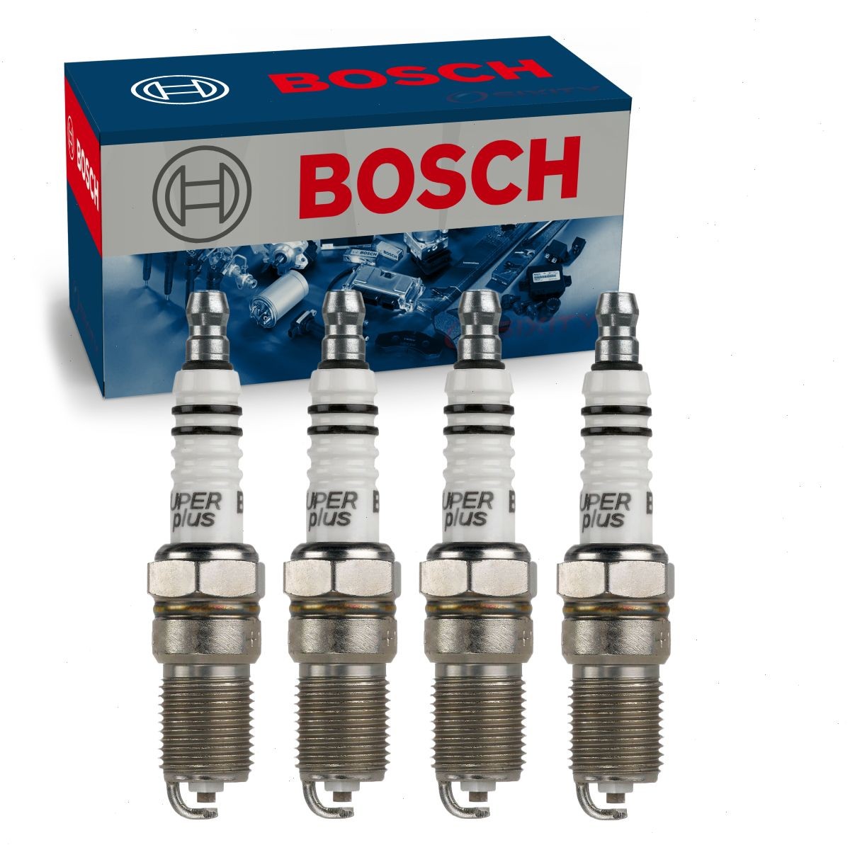 4 pc Bosch Nickel Copper Spark Plugs for 1982-1983 Mercury LN7 1.6L L4 da