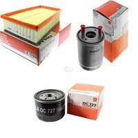 Mahle / Knecht Kraftstofffilter KL 485/5D Luftfilter LX 1748 ÖLfilter OC 727
