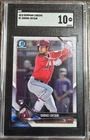 2018 Bowman Chrome Shohei Ohtani Rookie Card RC #1 SGC 10 Gem Mint! MVP!