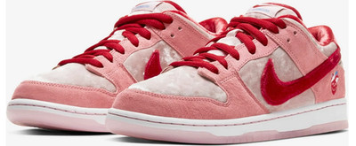 Neu Nike Strangelove SB Dunk Low Pro Sneaker Größe 44 Valentinstag special