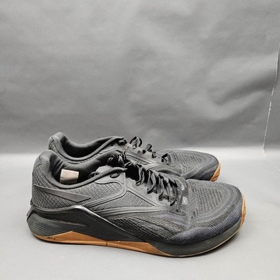 Reebok Nano X2 Shoes Mens Size 10.5 Black Training CrossFit Gym Athletic Sneaker