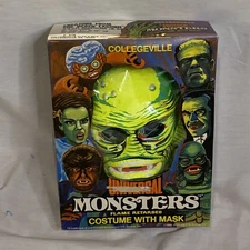 New 1980 CREATURE BLACK LAGOON Halloween Costume Collegeville UNIVERSAL MONSTERS
