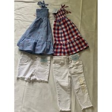 New Bundle clothes for Girl's Cat  Jack ChambrayStars Sundress, and others
