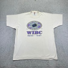 Vintage 1997 WIBC Bowling Tournament T-Shirt Size XXL FOTL Cotton Single...