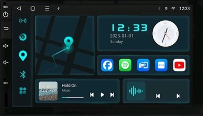 EONON Q04PRO 2DIN 7 Inch Auto Stereo Radio Android 10 GPS SAT NAV CARPLAY 