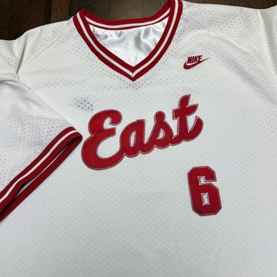 VTG NIKE LEBRON JAMES ALL-STAR EAST REVERSIBLE SUPREME COURT JERSEY XL 6 HEAT