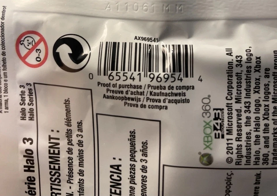 Halo Mega Bloks - Active Camo Covenant Elite UR - Series 3 Bag Sealed -[HALO-21] - Image 3 of 4