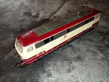 Train electrique Motrice HO FLEISCHMANN Diesel 218 217-8 DB - toit endommagé