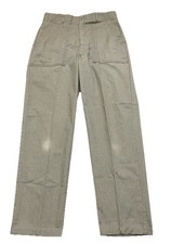 Vintage Military Trousers OG-507 Utility Pants Mens 34x32  Olive Green US 80s
