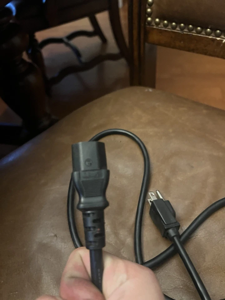 Genuine Xbox OEM 3 Prong AC Power Cord Cable PS4 Pro PlayStation 4 Pro Xbox One - Image 4 of 4