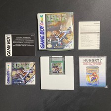 Nintendo Gameboy Color GBC 1942 Complete CIB Game
